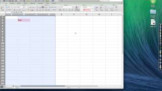 Add Conditional Formatting in Excel for Mac 2011 [upl. by Aramen]