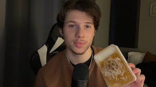 ASMR eating honeycomb [upl. by Alletneuq]