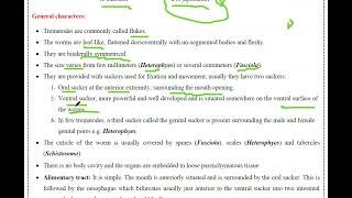 2 Introduction to Trematodes [upl. by Naihr]