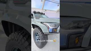 A hellcat powered Tacoma 🤪 or is it a Tundra 🤔 sema semashow sema2024 trdpro offroad [upl. by Ness]