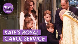 Princess Kate Hosts Royal Carol Service for ThirdYear Running [upl. by Amalberga]