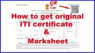 How to Download Online NCVT ITI Marksheet Certificate easily Hindi [upl. by Claudia]