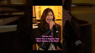 Celine Tam Vs Angelica Hale Performing quotGirl On FirequotWho is The Best [upl. by Nagiam974]