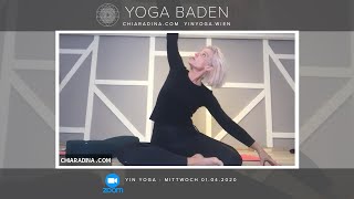 YOGA BADEN  ONLINE YOGA KLASSE YIN YOGA 01042020 [upl. by Philender]