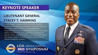 LOA2023  Keynote wLt Gen Stacey Hawkins [upl. by Magnien]