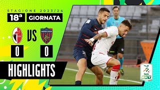 Bari vs Cosenza 00  Un punto a testa allo Stadio San Nicola  HIGHLIGHTS SERIE BKT 2023  2024 [upl. by Ritter654]