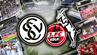 SV Elversberg vs 1FC Köln 💥 Megastimmung bei überraschender Punkteteilung effzeh Köln elversberg [upl. by Velleman]