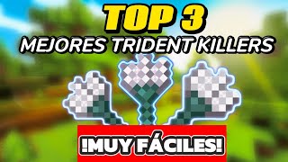 El Mejor Trident Killer  Minecraft Bedrock [upl. by Nolek615]