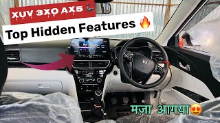 XUV 3XO AX5 Top Hidden Features Explain  3XO AX5 Mein Hidden Features Kaun Si Hain [upl. by Gabe713]