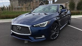 2017 Infiniti Q60 Red Sport 400 – Redline Review [upl. by Derag]