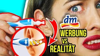 WERBUNG vs REALITÄT NEUE DM PRODUKTE 2018 im LIVE TEST 😳 amp CRAZY AMAZON MAKEUP [upl. by Neehahs312]