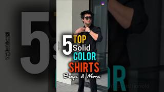 Top 5 best color shirt for mens 🔥shorts fashion mensfashion [upl. by Enala72]