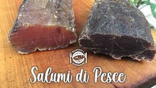 MICHELE PREPARA I SUOI SALUMI DI PESCE leggere la descrizione prima di guardare il video [upl. by Refinneg]