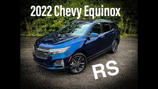 2022 Chevrolet Equinox RS  FULL Walk Around and Review  Game Changer [upl. by Acinonrev]