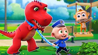 My Pet Dinosaurs 🦖  Dinosaur Song  Dinosaur Cartoon  More Nursery Rhymes amp Kids Song [upl. by Isayg30]