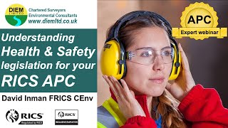 Understanding Health amp Safety legislation for your RICS APC [upl. by Leith]