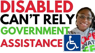 ON SOCIAL SECURITY  DISABLED  CANT RELY GOVERNMENT PROGRAMS FOR EMPLOYMENT ASSISTANCE IN ATLANTA [upl. by Arrad]