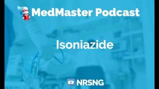 Isoniazide Nursing Considerations Side Effects and Mechanism of Action Pharmacology for Nurses [upl. by Nalyt]