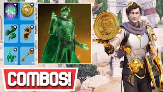 NEW BEST ASCENDANT MIDAS SKIN COMBOS  Fortnite [upl. by Tibbetts379]