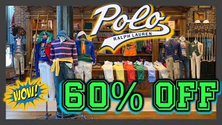 1500 Shopping Spree at Polo Ralph Lauren Outlet Store 60 OFF Insane Deals Biggest Haul of 2021 [upl. by Giacinta]