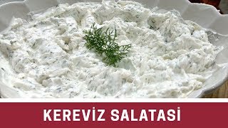 KEREVİZ SALATASI NASIL YAPILIR MEZE TARİFLERİ [upl. by Miche]