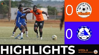 WEEK8 MATCH HIGHLIGHTS  KANSANSHI DYNAMOS VS CHAMBISHI ZPL NATIONAL LEAGUE [upl. by Olram]