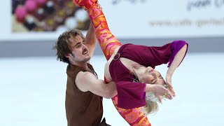 Danza rítmica de Olivia Smart amp Tim Dieck en el ISU Challenger Nebelhorn Trophy 2024 [upl. by Ibba]