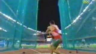 Ivan Tikhon 2004 Hammer Throw Olympics [upl. by Adnohsar]