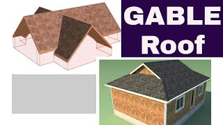 What is Gable Roof and Types of Gable Roofs [upl. by Alane]