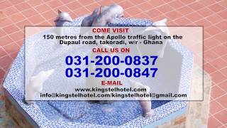 ADVERTISEMENT  KINGSTEL HOTEL TAKORADI [upl. by Carline]