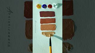 How to make skin tone colors from primary colors 🎨 Mixing skin tone colors shorts colormixing [upl. by Urbanna]