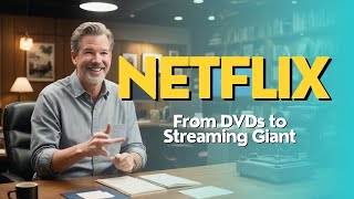 Netflix From DVDs to Streaming Giant streaming NetflixOriginals entertainment startupstory [upl. by Allenrac]