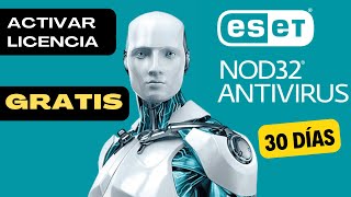 ACTIVA Licencia eset NOD32  30 días GRATIS  100  legal  sin virus [upl. by Ardnasac]