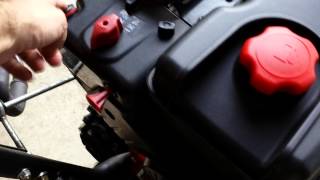 Canadiana Snow Thrower Electric Start Demo [upl. by Ahron]