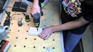 12  Festool Centrotec Chuck Demo [upl. by Akiemat]