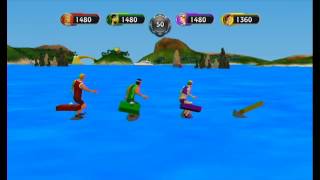 101 in 1 Sports Party Megamix  Swell Surfing  Nintendo Wii [upl. by Annaierb812]