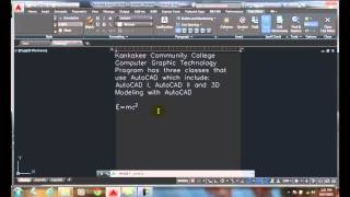 AutoCAD I 0917 Superscript and Subscript Text [upl. by Hsakaa95]