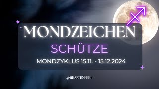 ♐️SCHÜTZE🌕MONDZEICHEN🌕Tauche tieferMondzyklus 151115122024 [upl. by Lashonda]