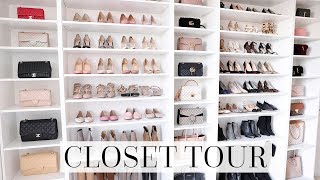 MY CLOSET TOUR AND ORGANISATION [upl. by Aratahs262]