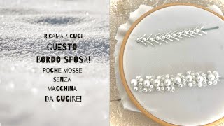 RICAMO TRINA SPOSA [upl. by Ranitta493]