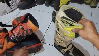 Servis sepatu trail Gaerne Sg12 Fox com5 [upl. by Justino]