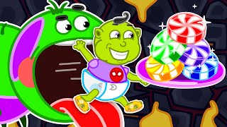 LionET  Rainbow Candies  Cartoon for Kids [upl. by Adnolahs]