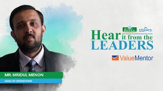 Hear it from the leaders  Mr Mridul Menon  Head of Operations Value Mentor Infopark Koratty [upl. by Navy]