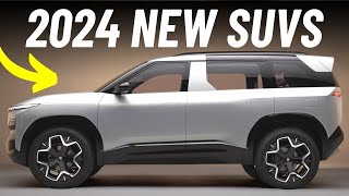 TOP 11 NEW SUVs to BUY COMING in 2024  New SUV Edition [upl. by Enawtna671]