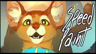 20th anniversary Warrior Cats  Sketch Illustration  fanart  Speedpaint [upl. by Bluma]