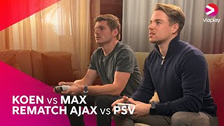 Wint VERSTAPPEN echt ALTIJD 😱 Koen vs Max  Ajax  PSV  FC24 [upl. by Teodoor]