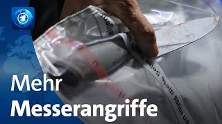 Debatte über MesserVerbot Innenministerin Faeser will schärferes Waffenrecht [upl. by Rafaello]