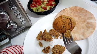 Air Fried Falafel Trader Joes Falafel Mix in an Emeril Air Fryer 360 Vegan amp Delicious [upl. by Annil]