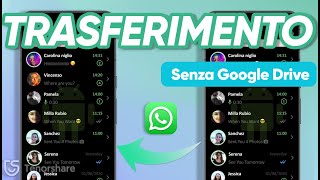 Come Trasferire Le Chat di Whatsapp da Android a Android  3 Metodi 2024 [upl. by Sasnett]