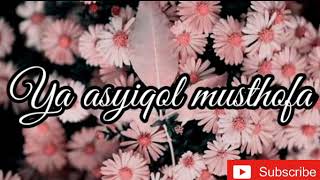 Ya asyiqol musthofaNissa sabyanlyrics [upl. by Reivilo]